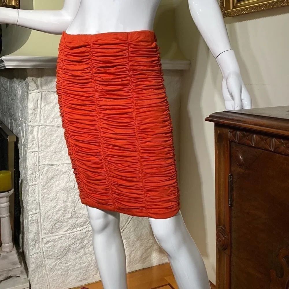 Tatum & Olivia Ruched Bodycon Mini Skirt - Picture 8 of 15